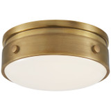 Flush Mounts Bowl Style by Visual Comfort Signature ( 268 | TOB 4062HAB-WG Hicks ) 