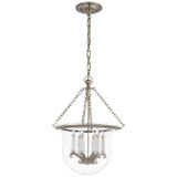 Foyer/Hall Lanterns Glass w/Frame by Visual Comfort Signature ( 268 | CHC 2117PN Country Bell Jar ) 