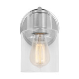 Sconces Single Glass by Visual Comfort Studio ( 454 | DJV1001CH Sayward ) 