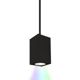 Mini Pendants Metal Shade by W.A.C. Lighting ( 34 | DC-PD05-N-CC-BK Cube Arch ) 