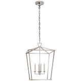 Foyer/Hall Lanterns Open Frame by Visual Comfort Signature ( 268 | CHC 2165PN Darlana ) 