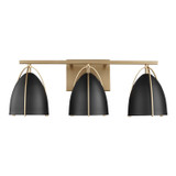 Bathroom Fixtures Three Lights by Visual Comfort Studio ( 454 | 4451703-848 Norman ) 