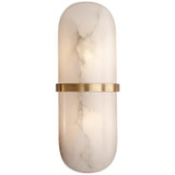 Sconces Linear/Tubular by Visual Comfort Signature ( 268 | KW 2012AB-ALB Melange ) 