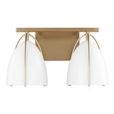 Bathroom Fixtures Two Lights by Visual Comfort Studio ( 454 | 4451802EN3-848 Norman ) 