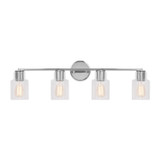 Bathroom Fixtures Four Lights by Visual Comfort Studio ( 454 | DJV1004CH Sayward ) 