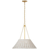 Mid. Chandeliers Candle by Visual Comfort Signature ( 268 | MF 5032SB-WW Corinne ) 