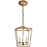 Foyer/Hall Lanterns Open Frame by Visual Comfort Signature ( 268 | CHC 2175GI Darlana ) 