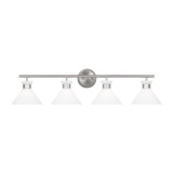 Bathroom Fixtures Four Lights by Visual Comfort Studio ( 454 | DJV1014BS Belcarra ) 