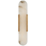 Sconces Single Glass by Visual Comfort Signature ( 268 | KW 2018AB-ALB Melange ) 