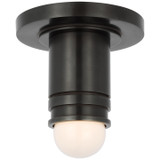 Flush Mounts Exposed Lamps by Visual Comfort Signature ( 268 | TOB 4360BZ Top Hat ) 