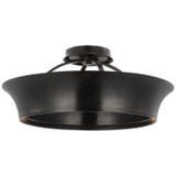 Semi-Flush Mts. Ring Shade/Halo by Visual Comfort Signature ( 268 | TOB 4521AI Garland ) 