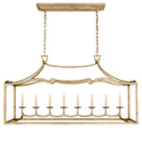 Linear/Island 4 Light + by Visual Comfort Signature ( 268 | CHC 2183GI Darlana Fancy ) 