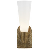 Sconces Single Glass by Visual Comfort Signature ( 268 | KW 2043G-WG Utopia ) 