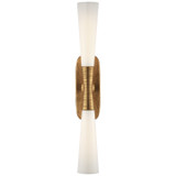 Bathroom Fixtures Two Lights by Visual Comfort Signature ( 268 | KW 2045G-WG Utopia ) 