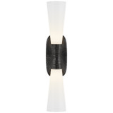 Sconces Double Glass by Visual Comfort Signature ( 268 | KW 2048AI-WG Utopia ) 