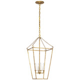 Foyer/Hall Lanterns Open Frame by Visual Comfort Signature ( 268 | MF 5102GI Malloy ) 
