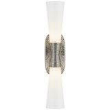 Sconces Double Glass by Visual Comfort Signature ( 268 | KW 2048PN-WG Utopia ) 