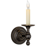 Sconces Single Candle by Visual Comfort Signature ( 268 | SL 2815BZ Classic ) 