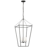 Foyer/Hall Lanterns Open Frame by Visual Comfort Signature ( 268 | MF 5103AI Malloy ) 