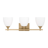 Bathroom Fixtures Three Lights by Visual Comfort Studio ( 454 | DJV1023SB Toffino ) 