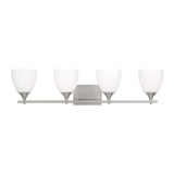 Bathroom Fixtures Four Lights by Visual Comfort Studio ( 454 | DJV1024BS Toffino ) 