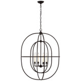 Pendants Open Frame by Visual Comfort Signature ( 268 | CHC 2225AI Desmond Cage ) 