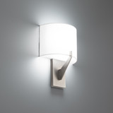 Sconces Drum Shade by W.A.C. Lighting ( 34 | WS-47108-27-BN Fitzgerald ) 