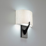Sconces Drum Shade by W.A.C. Lighting ( 34 | WS-47108-30-BK Fitzgerald ) 