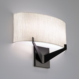 Sconces Drum Shade by W.A.C. Lighting ( 34 | WS-47116-27-BK Fitzgerald ) 