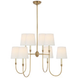 Large Chandeliers Candle by Visual Comfort Signature ( 268 | TOB 5008HAB-L Vendome ) 