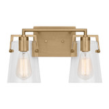 Bathroom Fixtures Two Lights by Visual Comfort Studio ( 454 | DJV1032SB Crofton ) 