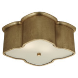 Flush Mounts Drum Shade by Visual Comfort Signature ( 268 | ARN 4041G Bolsena ) 