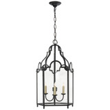 Foyer/Hall Lanterns Glass w/Frame by Visual Comfort Signature ( 268 | CHC 3414BR French Market ) 