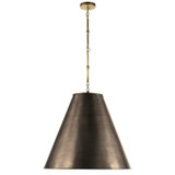 Pendants Metal Shade by Visual Comfort Signature ( 268 | TOB 5014HAB-BZ Goodman ) 