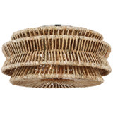 Semi-Flush Mts. Drum Shade by Visual Comfort Signature ( 268 | CHC 4015PN/NAB Antigua ) 