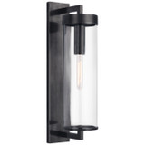 Exterior Wall Mount by Visual Comfort Signature ( 268 | KW 2123BZ-CG Liaison ) 