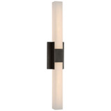 Sconces Double Glass by Visual Comfort Signature ( 268 | KW 2126BZ-ALB Covet ) 