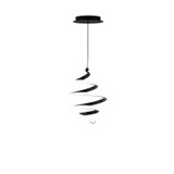Mini Pendants Ring/Halo by W.A.C. Lighting ( 34 | PD-19408-30-BK Whirl ) 