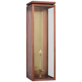 Exterior Wall Mt./Flush by Visual Comfort Signature ( 268 | CHO 2552SC-CG Fresno Gas ) 