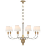 Mid. Chandeliers Candle by Visual Comfort Signature ( 268 | TOB 5032HAB-L Vivian ) 
