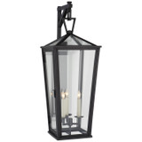Exterior Wall Mount by Visual Comfort Signature ( 268 | CHO 2789BZ-CG Darlana Outdoor ) 