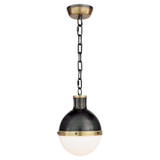 Mini Pendants Glass Down by Visual Comfort Signature ( 268 | TOB 5062BZ/HAB-WG Hicks ) 