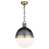 Pendants Metal Shade by Visual Comfort Signature ( 268 | TOB 5063BZ/HAB-WG Hicks ) 