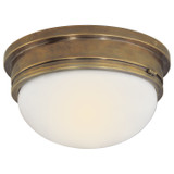 Flush Mounts Bowl Style by Visual Comfort Signature ( 268 | SL 4002HAB-WG Marine ) 