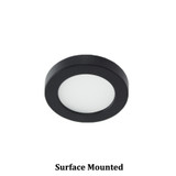 Specialty Items Undercabinet by W.A.C. Lighting ( 34 | HR-LED90-27-BK Led Button Light ) 