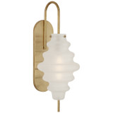 Sconces Single Glass by Visual Comfort Signature ( 268 | KW 2270AB-VG Tableau ) 