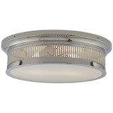 Flush Mounts Drum Shade by Visual Comfort Signature ( 268 | CHC 4392PN-WG Alderly ) 
