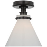 Flush Mounts Glass Down by Visual Comfort Signature ( 268 | CHC 4525BZ-WG Parkington ) 