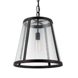 Pendants Glass Down by Visual Comfort Studio ( 454 | P1289ORB Harrow ) 
