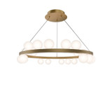 Mid. Chandeliers Ring/Halo by W.A.C. Lighting ( 34 | PD-21528-30-AB Carousel ) 